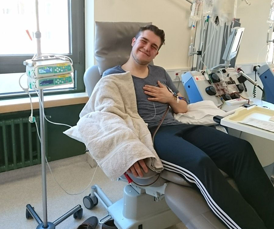 Stammzellenspende Jonas Popp 2